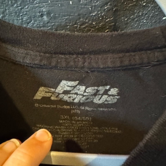 Men’s Fast & Furious Graphic Short Sleeve T-Shirt - Picture 2 of 3